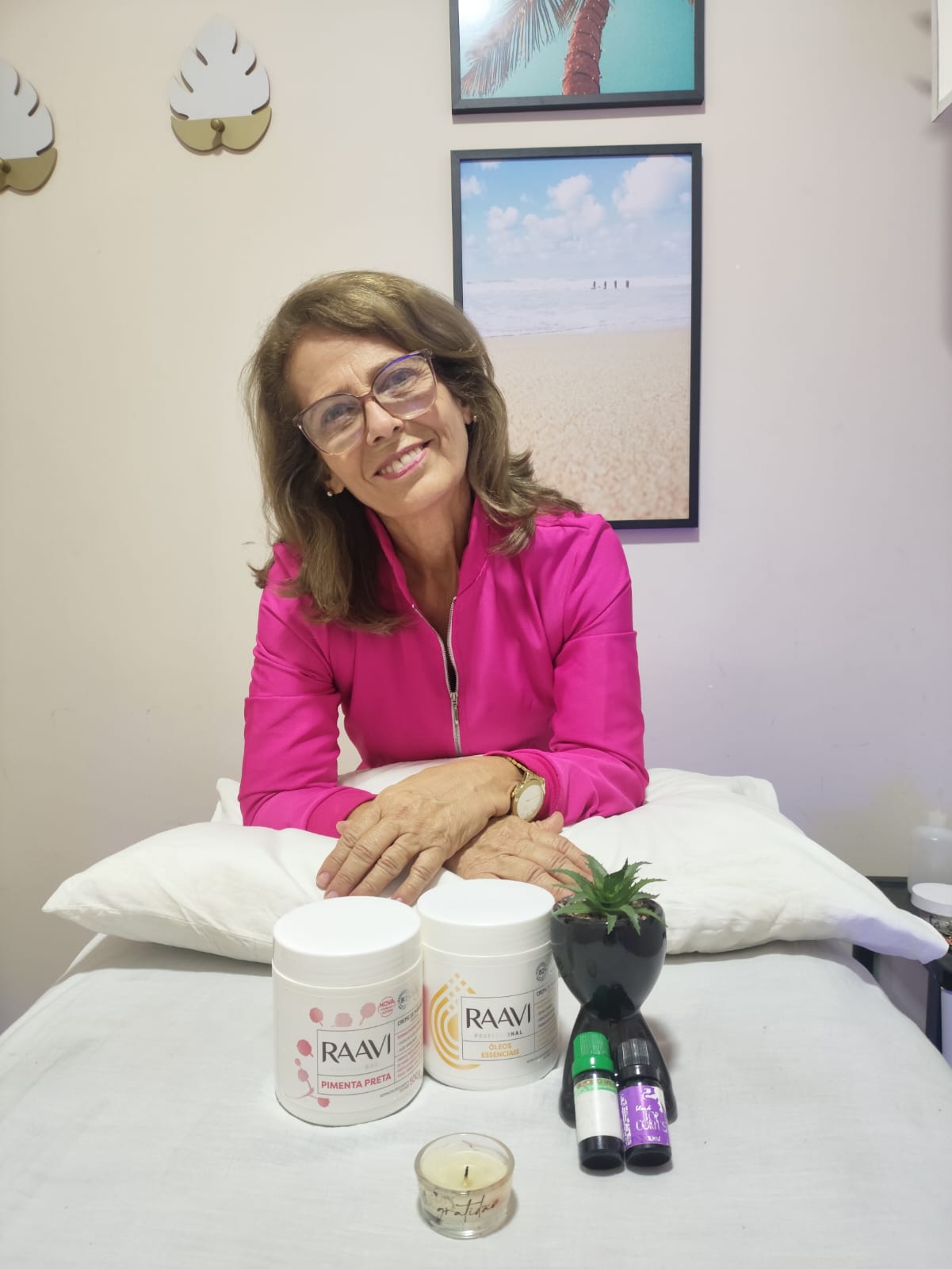 Sueli Silva, massoterapeuta